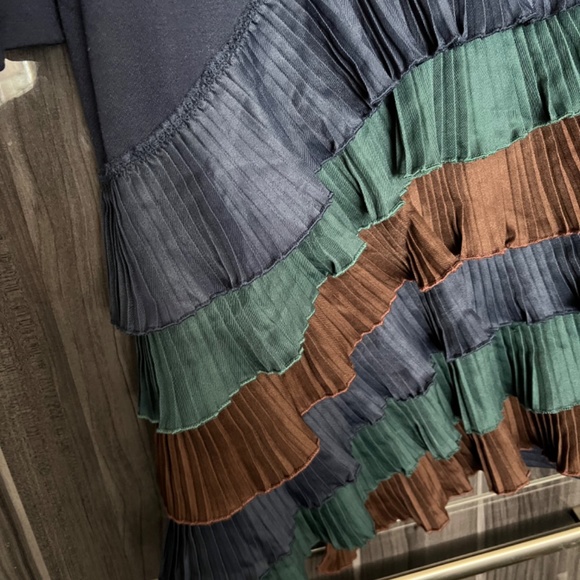 Patchwork Multicolor Fashion Dress - Picture 6 of 12